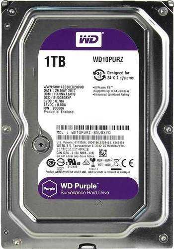 Hdd wd purple 1 TB хард