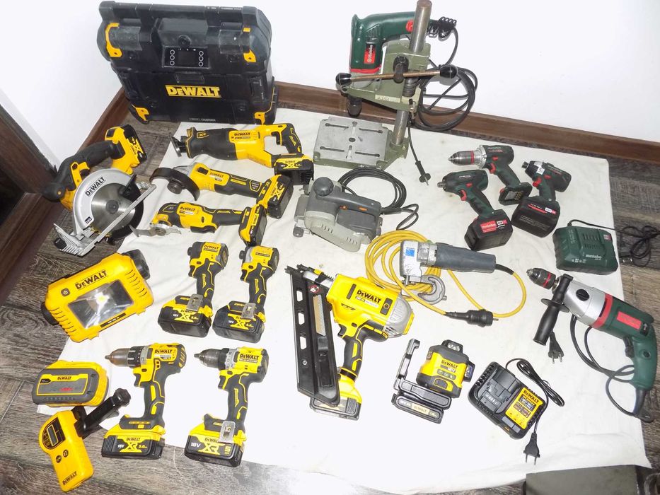 Scule  Metabo  ,  DeWalt  18V  , foarfeca de tabla TRUMPF