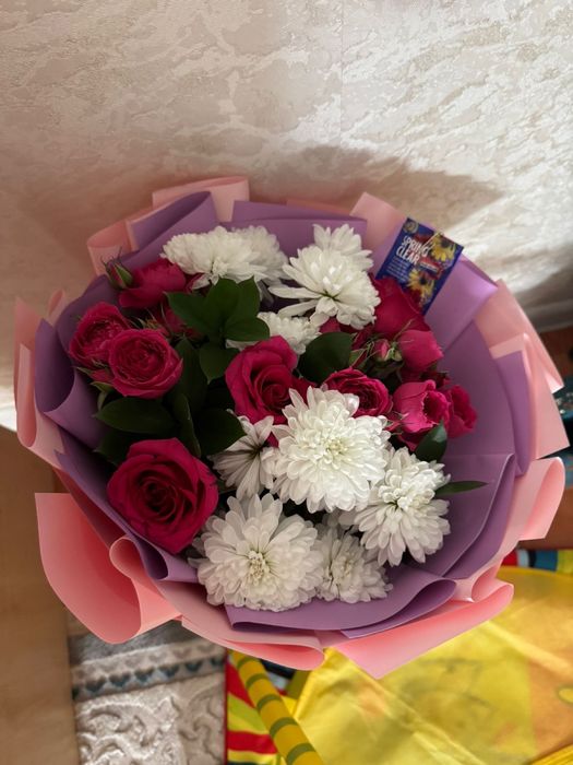 Разные букеты от 4000 тенге