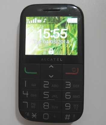 Alcatel pt seniori in stare foarte buna ca NOU