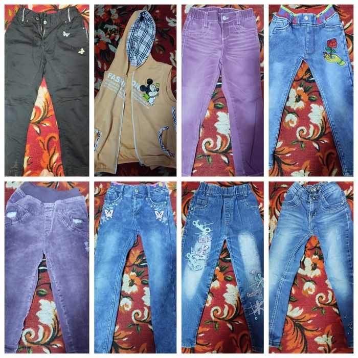 Продам детские вещи на девочку 6-8 лет.