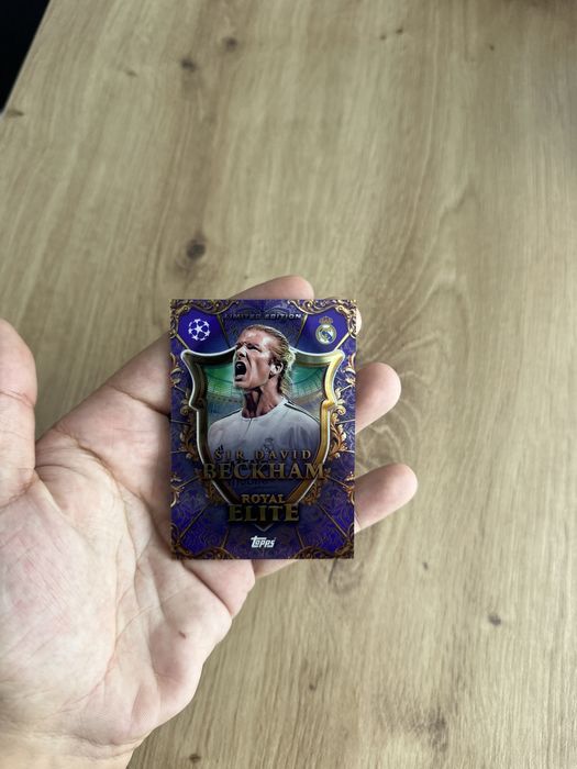 Topps Match Attax Extra 2025/26 – Sir David Beckham Royal Elite Limited Edition (RE-DB)