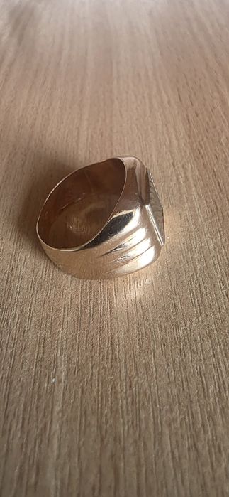 Кольцо Печатка золото