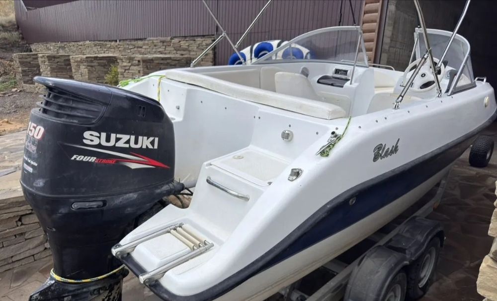 Продаётся Катер Blash 600 с двигателем Suzuki DF150