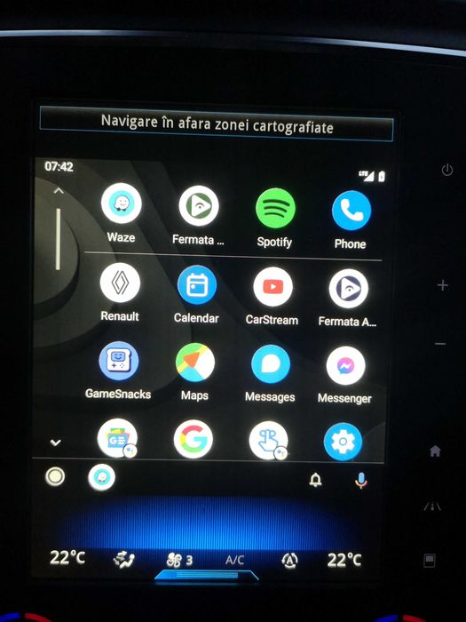 Android Auto R-Link, waze, update harti, activari functii Renault