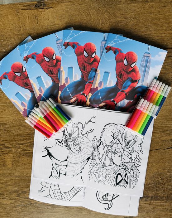 Персонализирани книжки на тема Spiderman Спайдермен Спайдърмен