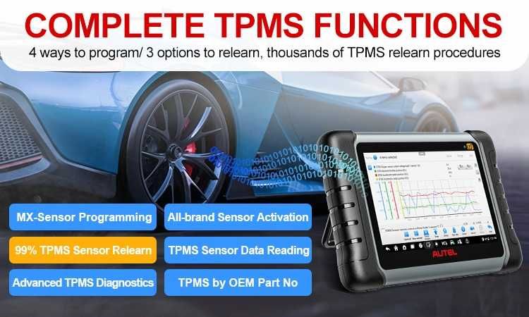 Autel MK808S-TS Tester Original Diagnoză Auto Profesională Multimarcă