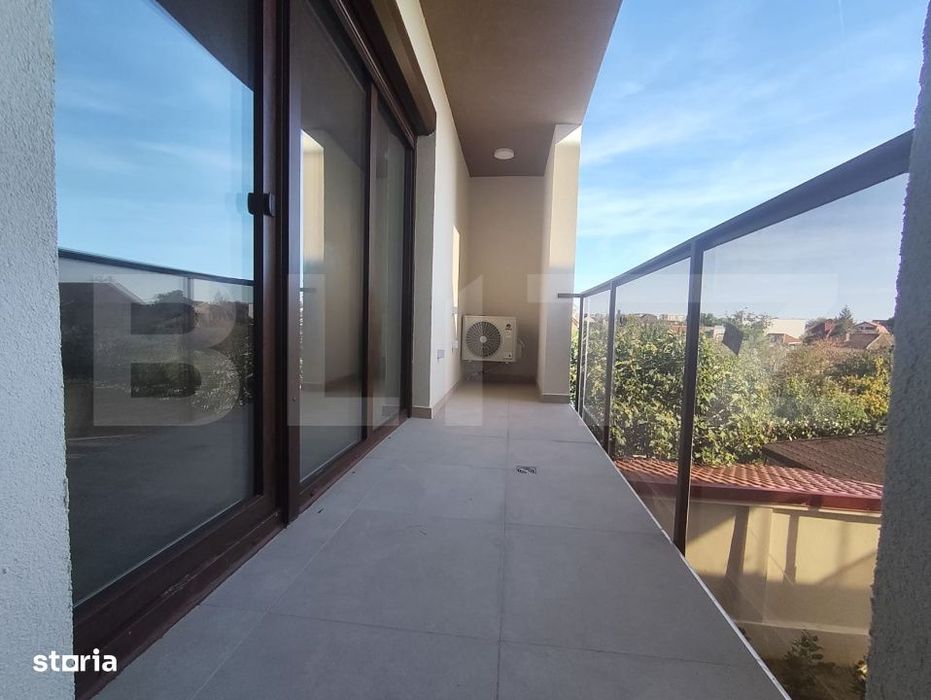 Apartament nou modern, 2 camere, centrala pe gaz si panouri fotovoltai
