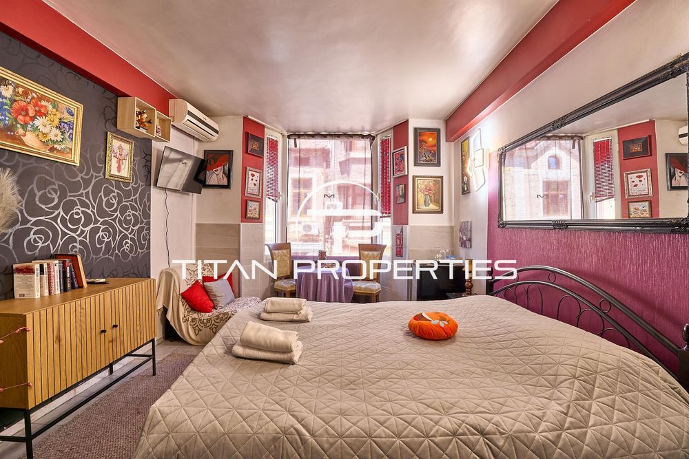 Едностаен апартамент под наем в Център