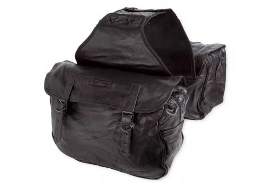 ПРОМОЦИЯ Кожени дисаги за мотор A-PRO SPIRIT BLACK Код: 28052