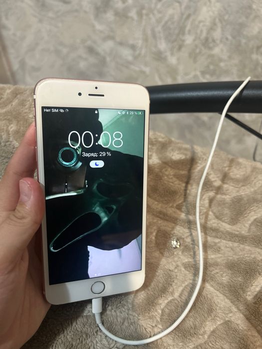 айфон 6s plus розовый