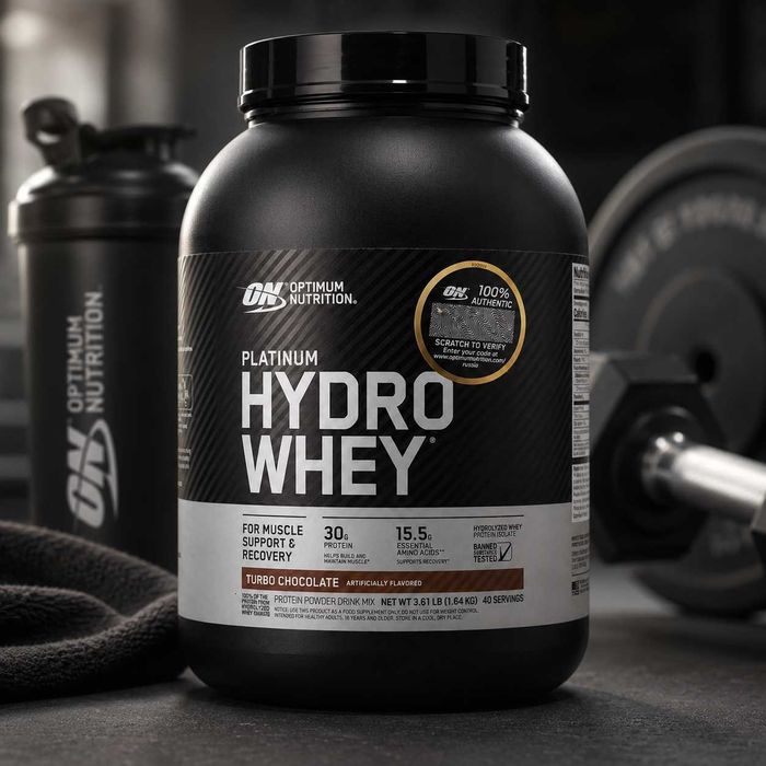 ON Nutrition Platinum Hydro Whey 1.64 kg Turbo Chocolate (ASKIYADA)