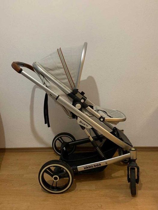 kikka boo divaina 2 в 1 + столче за кола за новородено