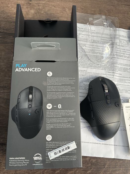 Мышь Logitech G604 в идеальном состоянии