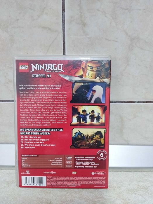 1 DVD, LEGO Ninjago.Staffel.9.1