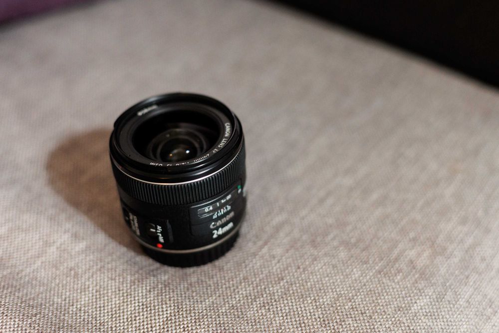 Obiectiv Canon 85mm F1.8+Canon 24mm f2.8