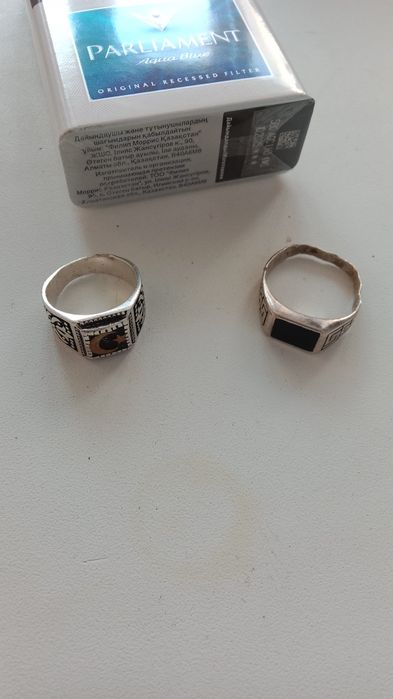 Серебро. 2 кольца.