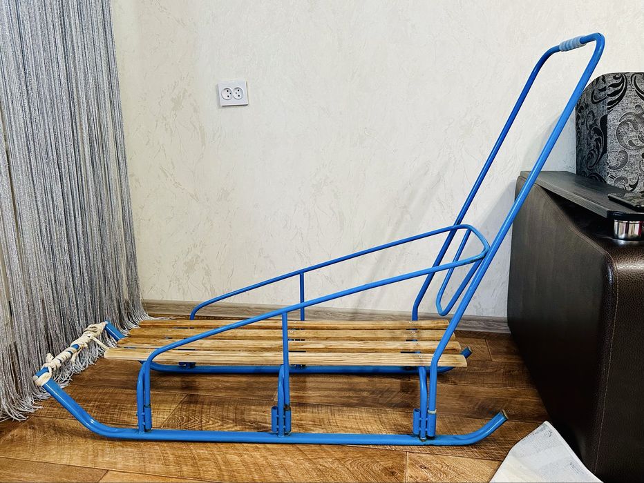 Санка двухместная