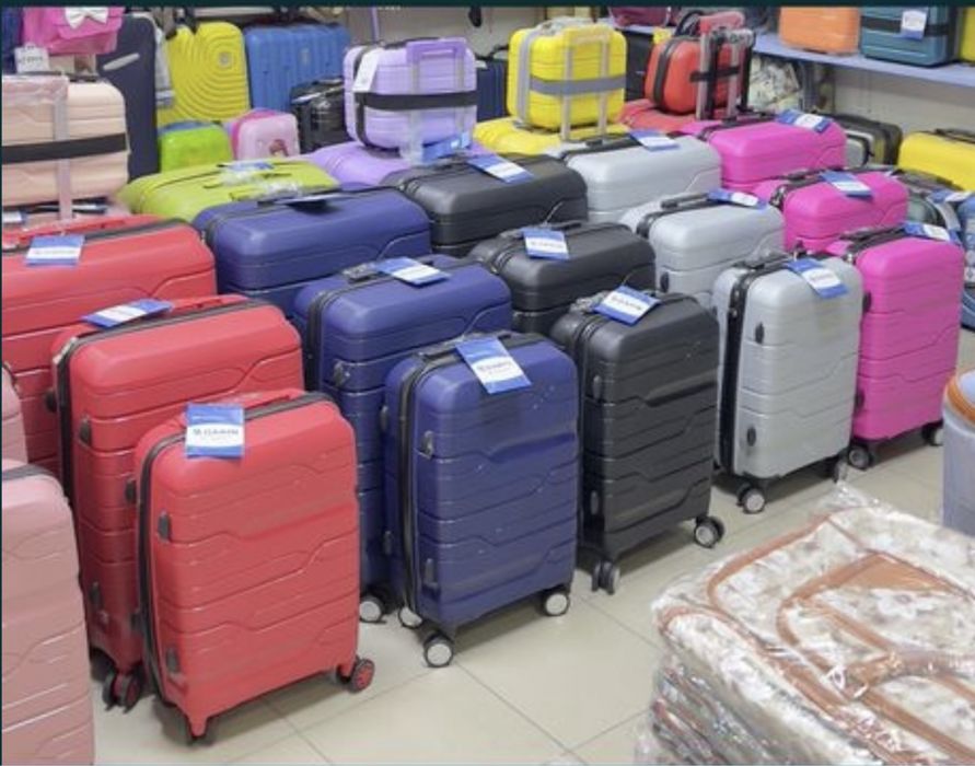 Пътнически куфар за ръчен багаж 55х40х20см 4ри колела 360°