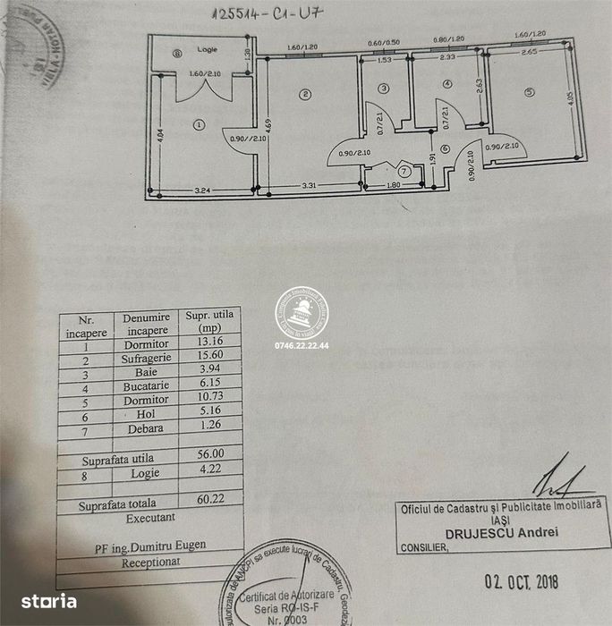 Apartament 3 Camere Bucsinescu