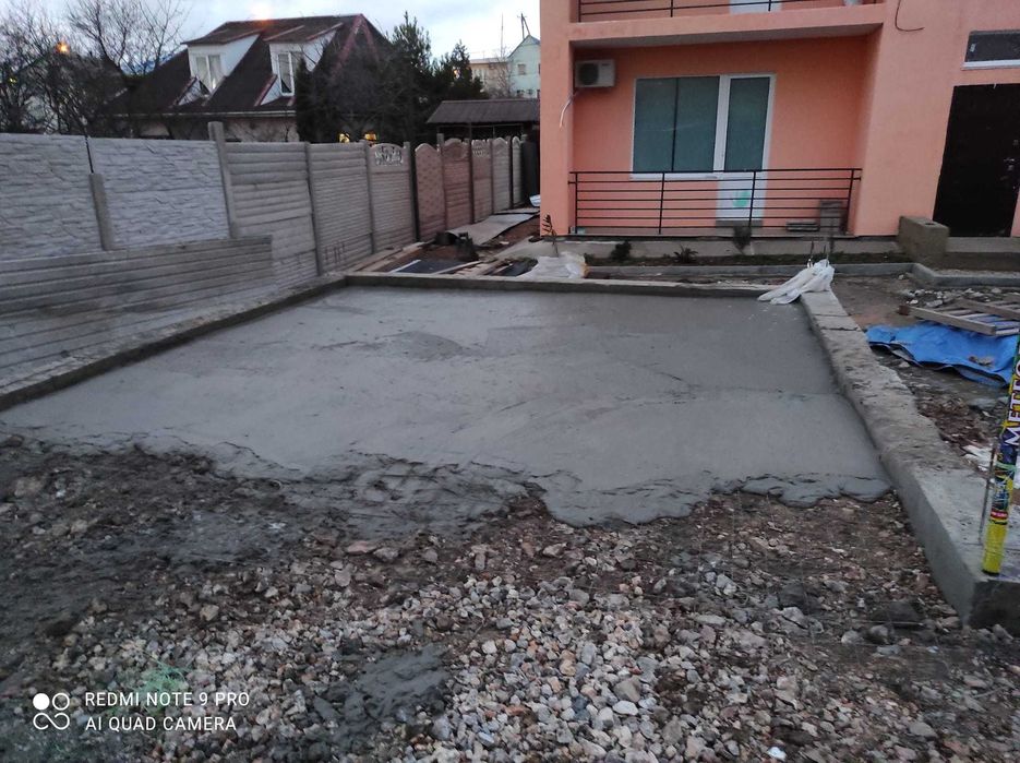 Услуги с мини багери.