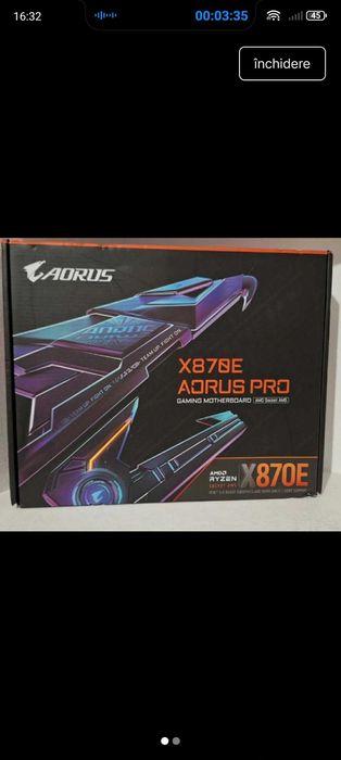 Placa de baza Aorus PRO x870E