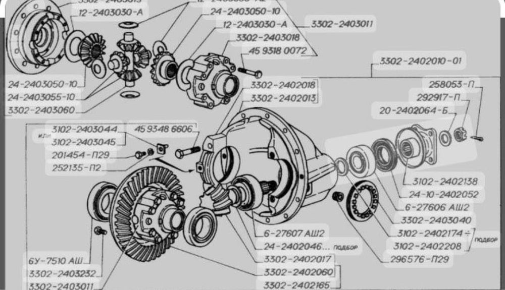 Ремонт авто УаЗ , газель редуктора ,мосты .