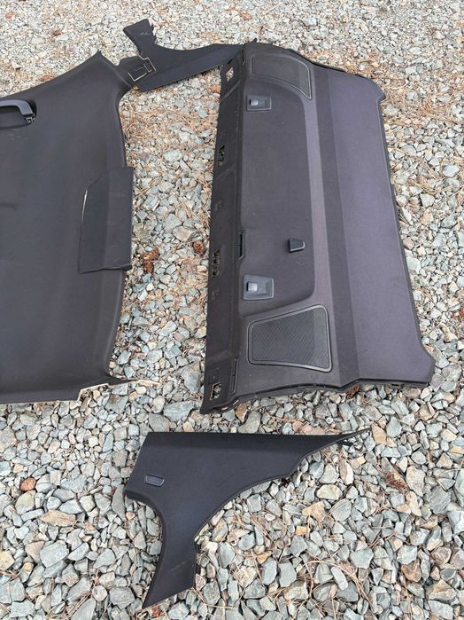 Plafon Negru + Stalpi + Parasolare + Plafoniere BMW Seria 5 F10