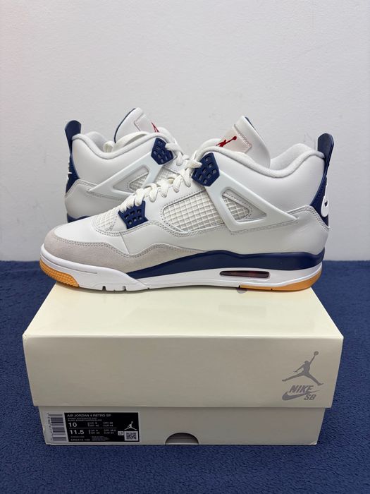 #WTS Jordan 4 Retro Nike SB Navy