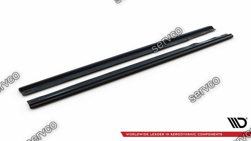 Pachet Set Splitter Exterior Lip Prelungiri Body kit tuning Audi A8 Long D4 Facelift 2013-2017 v5 - Maxton Design