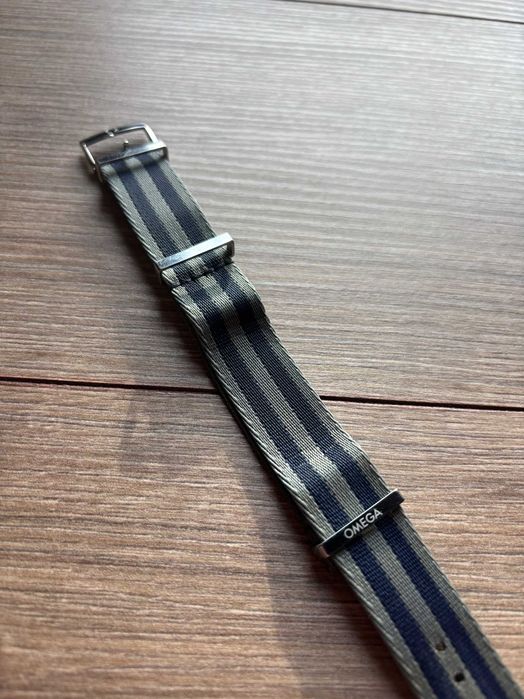 Curea NATO Omega Seamaster, originala, stare foarte buna