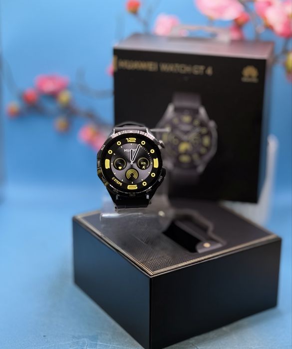 Мъжки смарт часовник Huawei Watch GT 4, 46 мм, Black