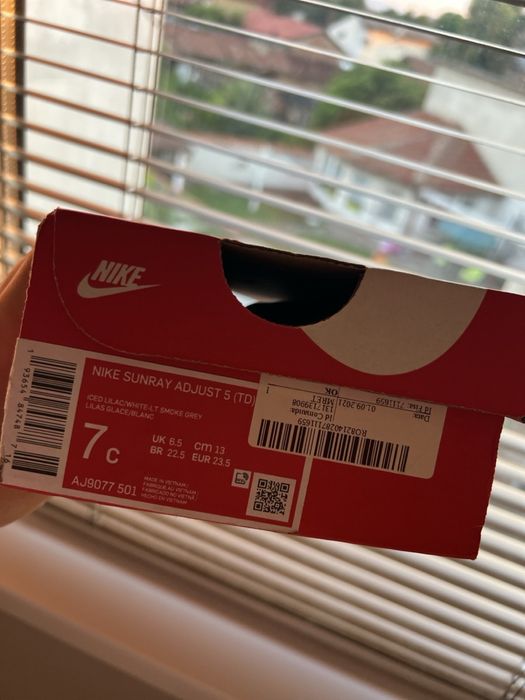 Сандали  nike sunray adjust 5 за момиче