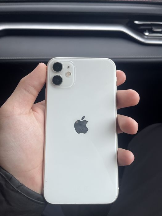 Айфон 11 белый цвет 128гб