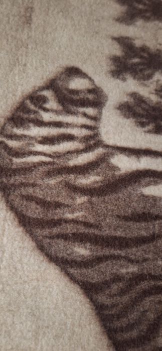 Pătură lână maro