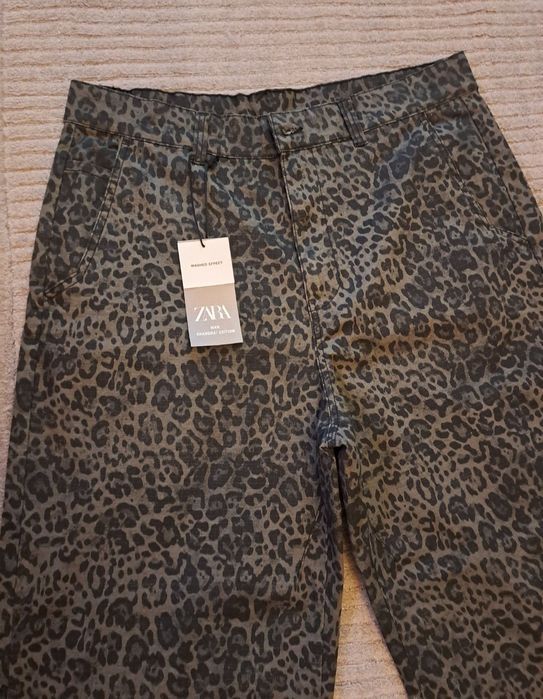 Pantaloni Zara bagy skater,model Vuitton,46
