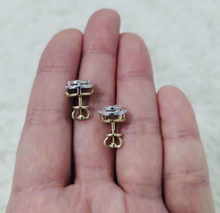 585 Серьги с бриллиантами