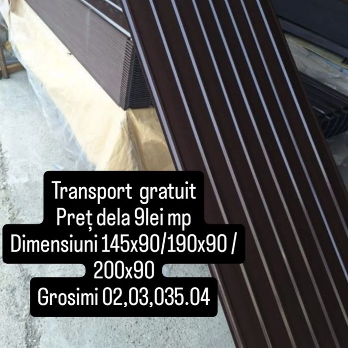 Promoție tablă cutată