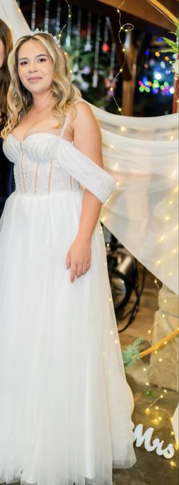 Rochie de mireasa stil printesa