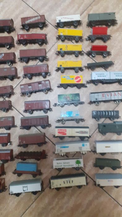 Vagoane marfa trenulet electric scara HO