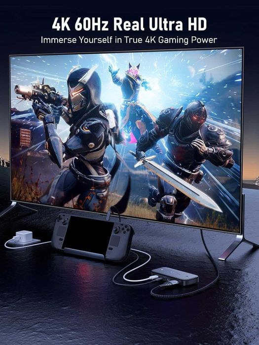 Lemorele KVM превключвател 2 компютъра 1 монитор [USB C вход] HDMI