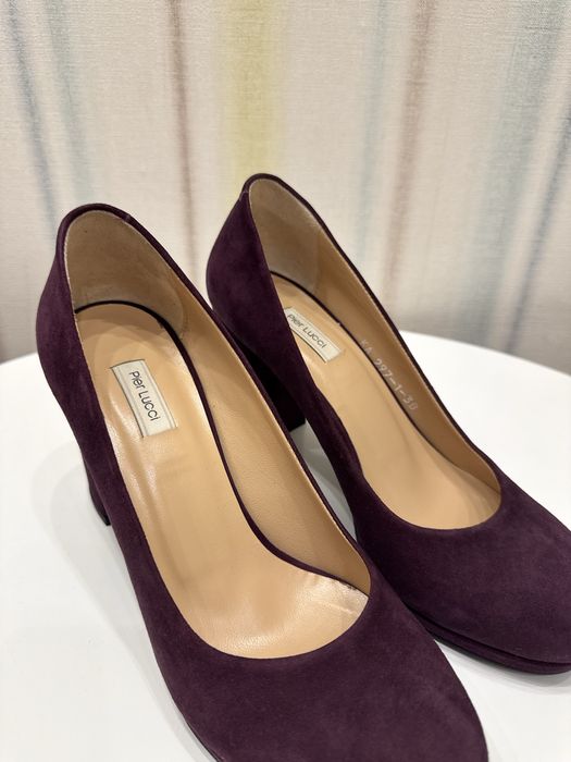 Туфли замшевые Pier Lucci