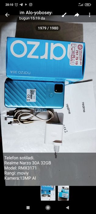 Realme Narzo 30 A