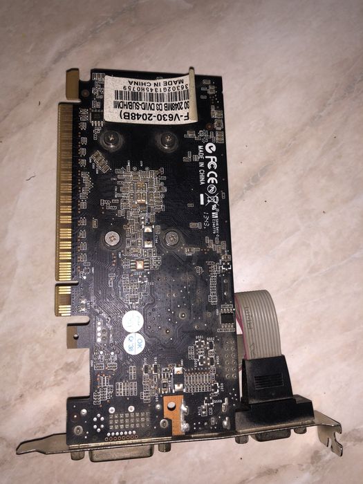 Видеокарта Nvidia GeForce GT630, палитовский