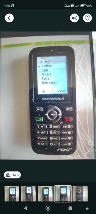 Telefon taste camera, robust, mic și foarte practic