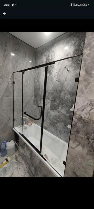 Зеркала душевые и межкомнатные перегородки