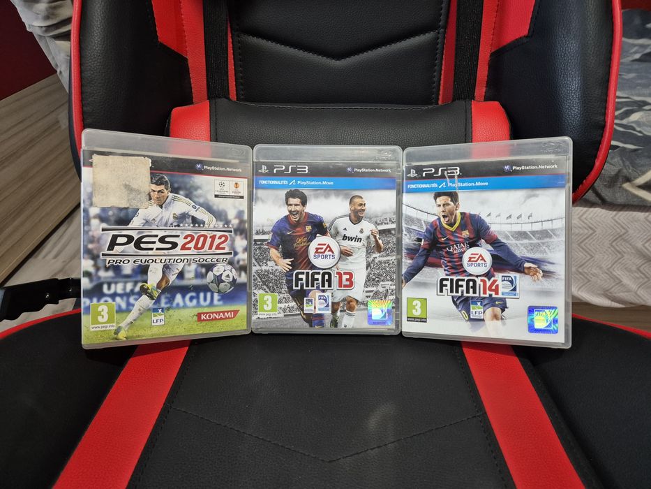 PES 2012, FIFA 13 и FIFA 14 за PS3