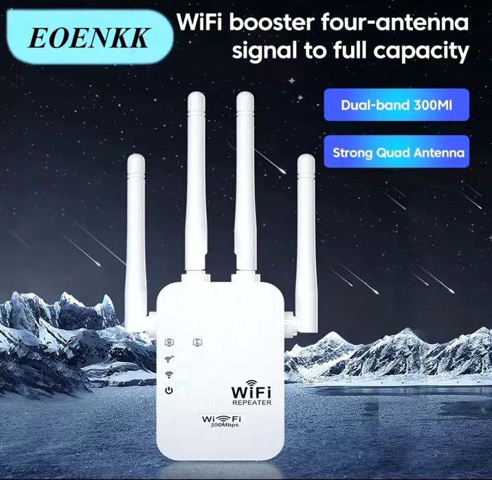 Amplificator retea, Router, WiFi Repeater, Booster, Extender, Dual Ban
