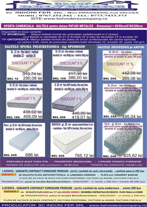 Promoție Pat Metalic Etajat BEL21LYA |Livrare Rapidă- Stoc |Producător