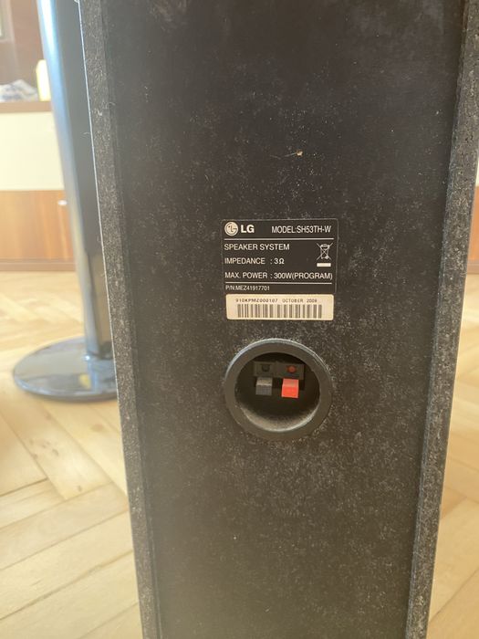 Boxe Home Cinema LG
